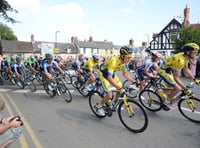 Tour of Britain passes through Monmouth