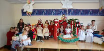 Angelic nativity at Mitchel Troy Playgroup