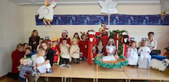 Angelic nativity at Mitchel Troy Playgroup