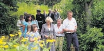 Duchess of Cornwall welcomed to Usk