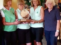 Alice Springs Ladies win Irene Strong Silver Salver