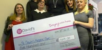 Monmouth lady golfers raise charity cash for St David’s Hospice Care