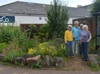 Edible garden gives bus station a tasty makeover