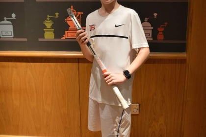 Young tennis star to represent Great Britain
