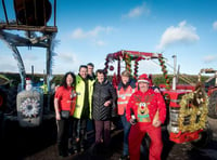 Festive tractor fun run in memory of Usk teenager Ashley Thomas