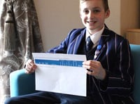 Clever Charlie excels in maths