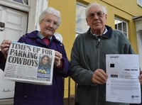 Pensioners threatened with court over parking ticket typing error