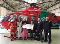 Savoy theatre helps keep the air ambulance flying