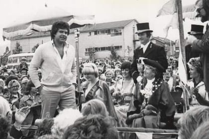 Benny from Crossroads opens Monmouth Carnival