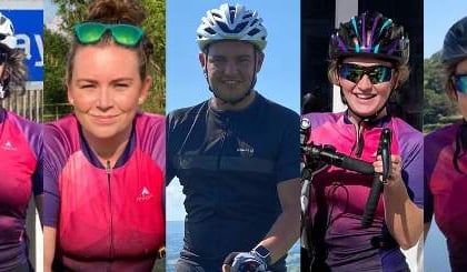 Epic cycle challenge will raise funds for two charities