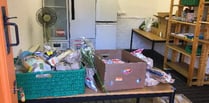 Free food donations help hundreds of people