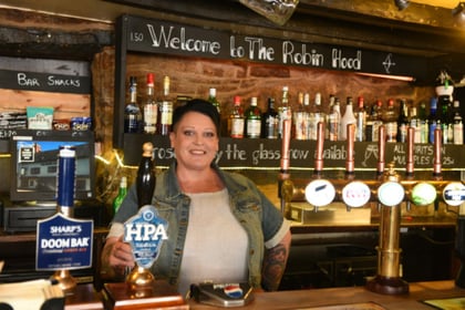 Monmouth pub manager's charity fun day for Great Oaks Hospice