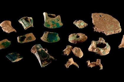 Bronze Age hoard of axes, sword declared treasure