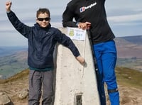 Sky’s the limit for Dante after charity hike with TV star