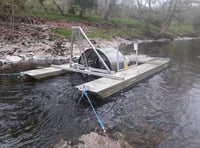 Second year of salmon tracking gets underway along the river Usk