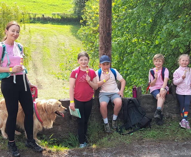 Walk the Wye charity walk hailed a success