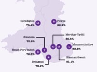  Monmouthshire is  best place in Wales to holiday with a pet