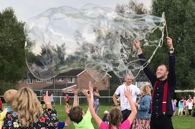 jubilee party at Rockfield park community centre