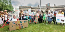 ‘Enough is enough’ as 200 march to save Usk