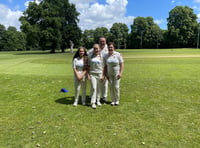 Howzat! Simply special moment for Mike and  three cricket daughters