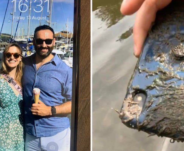 Lost phone returned after year in the river