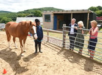 Duchess of Cornwall visits Jamie’s Farm