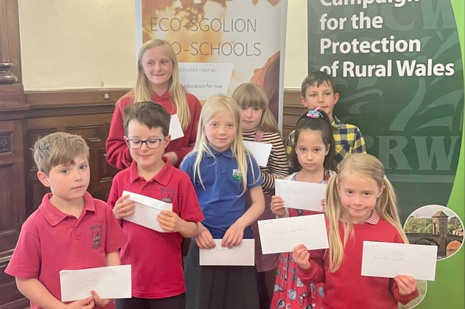 Primary school winners of CPRW awards