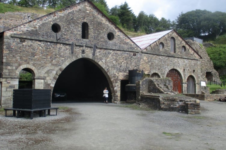 Blaina ironworks site visit