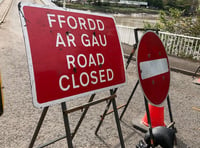 Burst water main causes road closure in Mitchel Troy