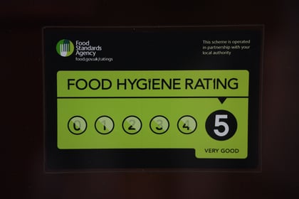 Monmouthshire establishment given new food hygiene rating