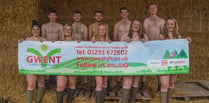 Young farmers bare all for special charity calendar