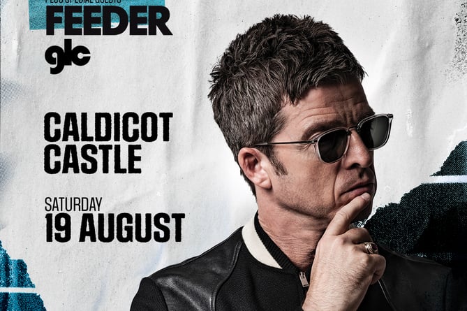 Post of High Flying Birds gig at Caldicot Castle featuring Noel Gallagher