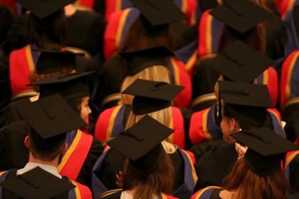 Two in five people in Monmouthshire have higher education qualification