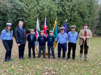 Scouts host tree planting ceremony