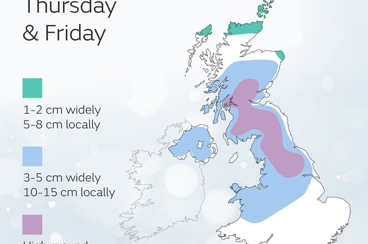 Snow map