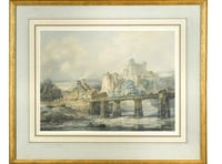 Watercolour of Chepstow Castle by Turner will go on show in town