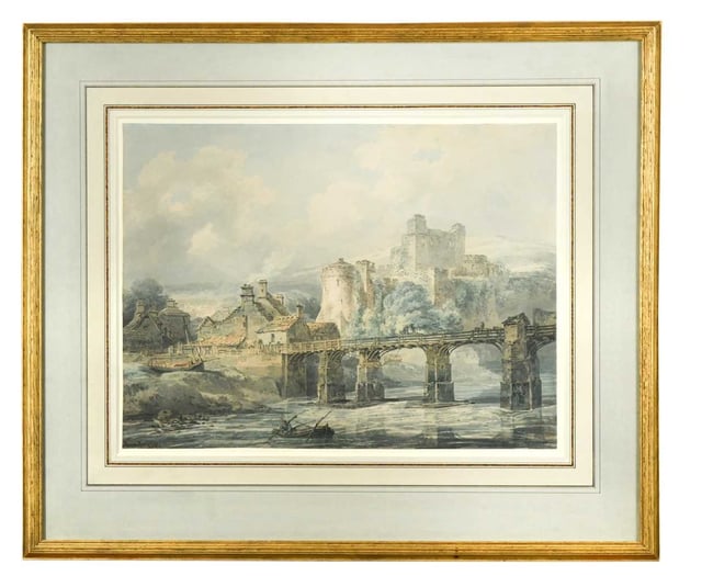 Watercolour of Chepstow Castle by Turner will go on show in town