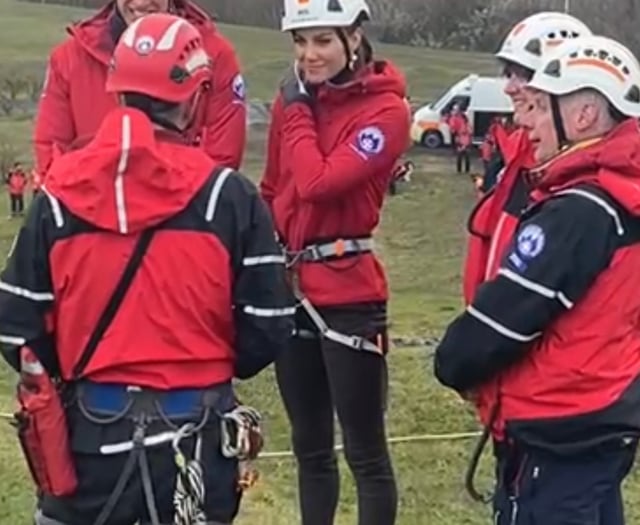 Prince and Princess of Wales in Bannau Brycheiniog visit