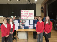 Budding scientists shine in annual science fair at Girls’ school