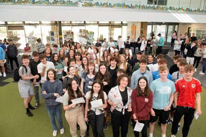 "Superb" results for Monmouth Comprehensive School