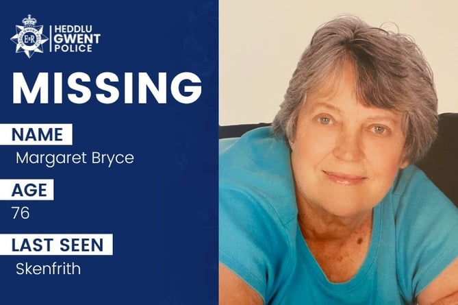 Missing woman Margaret Bryce