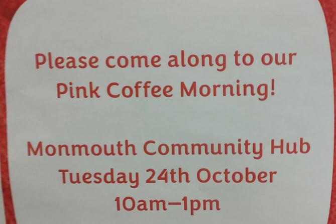 Coffee morning in aid of Breast Cancer research and support