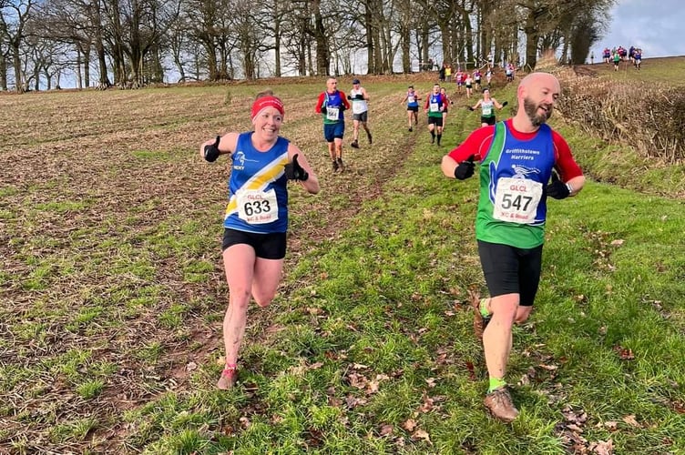 Runners took on Galway Hill