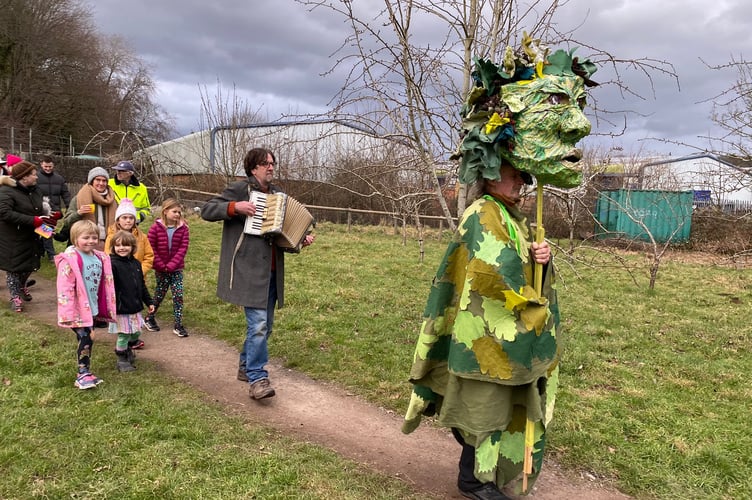 Abergavenny Wassail at Laurie Jones Community Orchard