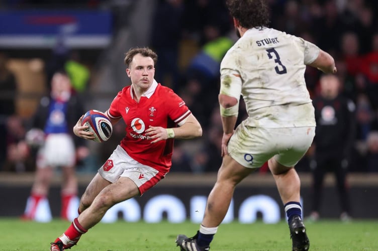 10.02.24 - England v Wales, Guinness 6 Nations 2024 - Ioan Lloyd of Wales