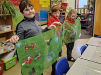 Pupils engage in nature-inspired art projects for River Festival 