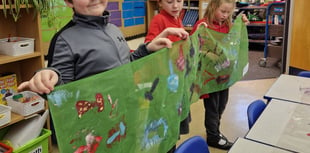 Pupils engage in nature-inspired art projects for River Festival 