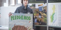 Monmouth pupil receives PM award for work on hedgehog conservation

