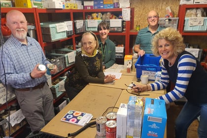 Monmouth Foodbank marks 10 years of helping people in crisis
