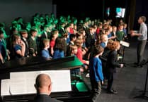 Schools join for Dragon Songs concert